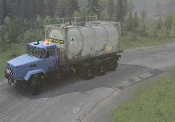 Мод КрАЗ-7140 версия 1.0 для SpinTires (v03.03.16)