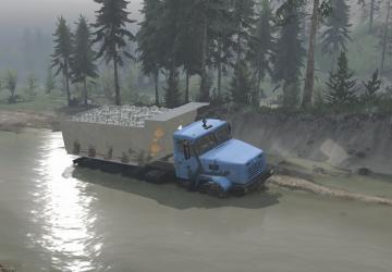 Мод КрАЗ-7140 версия 1.0 для SpinTires (v03.03.16)