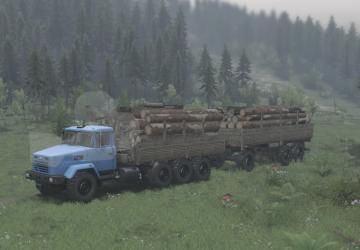 Мод КрАЗ-7140 версия 1.0 для SpinTires (v03.03.16)