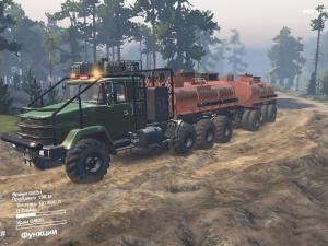 Мод КрАЗ-7140 «Кикимора» версия 1.2 для SpinTires (v03.03.16)