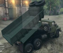 Мод КрАЗ - 260 версия 1 для SpinTires (v2014)