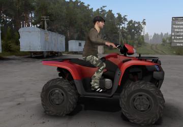 Мод Квадроцикл Suzuki Kingkuad 750 версия 1.0 для SpinTires (v03.03.16)