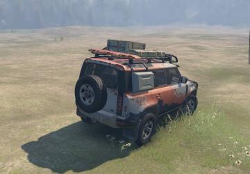 Мод LandRover Defender 110 версия 1 для SpinTires (v03.03.16)