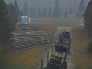 Карта «Корабль-лесовоз» версия 1.0 для SpinTires (v03.03.16)