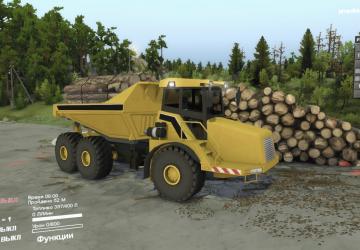 Мод Liebher Dump Truck версия 0.1 (17.06.18) для SpinTires (v03.03.16)