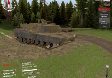 Мод M1 Abrams - Переделка версия 1 для SpinTires (v03.03.16-1.7.1)