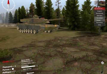 Мод M1 Abrams - Переделка версия 1 для SpinTires (v03.03.16-1.7.1)