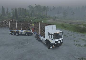 Мод MAN TGS 33.480 версия 1 для SpinTires (v03.03.16)