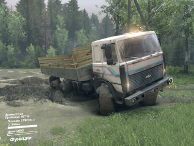 Мод МАЗ-6317 версия 1.0 для SpinTires (v2014)