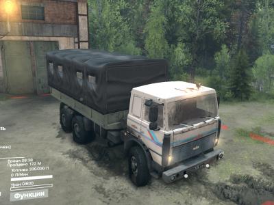 Мод МАЗ-6317 версия 1.0 для SpinTires (v2014)