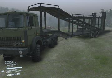 Мод Маз-6317 Автовоз версия 1.1 для SpinTires (v03.03.16)
