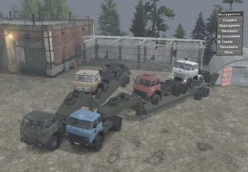 Мод Мазы 500-й серии версия 7.3.19 для SpinTires (v03.03.16)