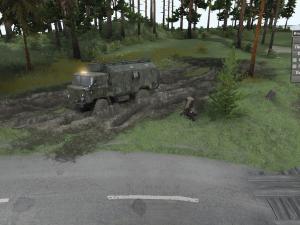 Мод Меньшая вязкость грязи версия 1.0 для SpinTires (v03.03.16)