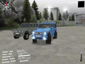 Мод Mercedes-Benz G65 AMG версия 1.1 для SpinTires (v03.03.16)