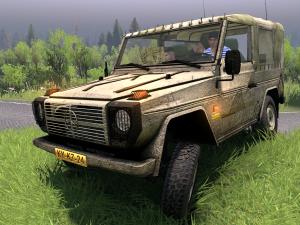 Мод Mercedes-Benz G240 (Geländewagen) версия 18.08.17 для SpinTires (v03.03.16)