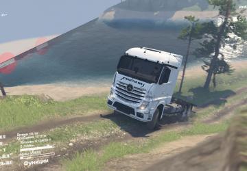 Мод Mercedes-Benz MP4 AFB версия 23.04 20 для SpinTires (v03.03.16)