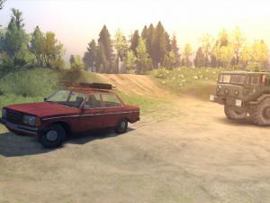 Мод Mercedes W123D версия 1 для SpinTires (v2014)