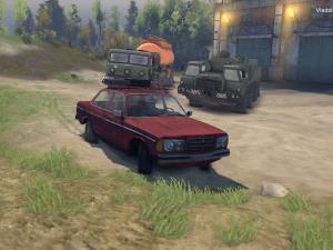 Мод Mercedes W123D версия 1 для SpinTires (v2014)