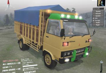 Мод Mitsubishi Colt Diesel 125 PS для SpinTires (v03.03.16)