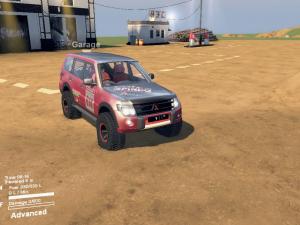 Мод Mitsubishi Montero версия 1.0 для SpinTires (v03.03.16)