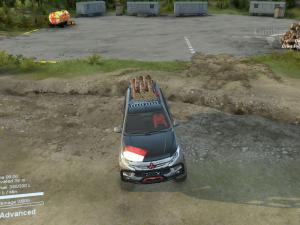 Мод Mitsubishi Pajero Sport версия 1 для SpinTires (v03.03.16)