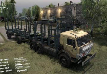 Мод Мод КамАЗ-43114 версия 1.0 для SpinTires (v03.03.16)