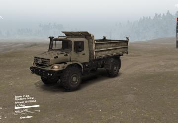 Мод Нечто 20 - Zetros 4x4 для SpinTires (v03.03.16)