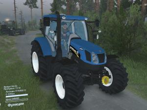 Мод New Holland T6.160 версия 1.0 для SpinTires (v25.12.15)