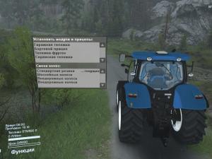 Мод New Holland T6.160 версия 1.0 для SpinTires (v25.12.15)