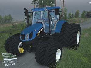 Мод New Holland T6.160 версия 1.0 для SpinTires (v25.12.15)