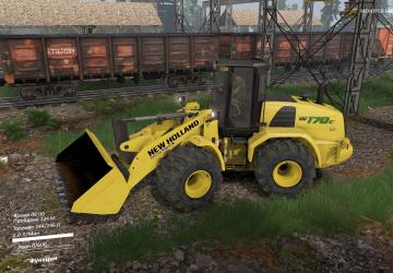 Мод New Holland W170C Industrial версия v1.5 для SpinTires (v03.03.16 - v1.7.1)