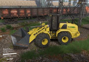 Мод New Holland W170C Industrial версия v1.5 для SpinTires (v03.03.16 - v1.7.1)