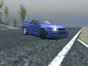 Мод Nissan R34 NISMO Skyline GT-R Z-Tune версия 1.0 для SpinTires (v2014)