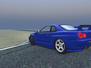 Мод Nissan R34 NISMO Skyline GT-R Z-Tune версия 1.0 для SpinTires (v2014)