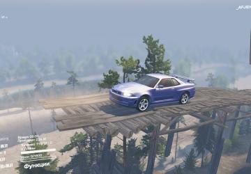 Мод Nissan Skyline R34 NISMO GT-R Z-Tune версия 2.0 для SpinTires (v03.03.16)