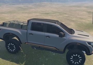 Мод Nissan Titan Warrior 2016 версия 1 для SpinTires (v03.03.16)