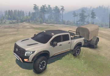 Мод Nissan Titan Warrior 2016 версия 1 для SpinTires (v03.03.16)