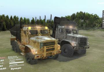 Мод Oshkosh MTVR 6x6 версия 1.0 для SpinTires (v03.03.16)