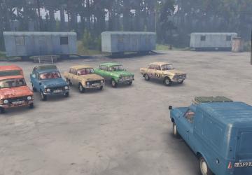 Мод Пак Иж-Москвич версия 1 для SpinTires (v03.03.16)