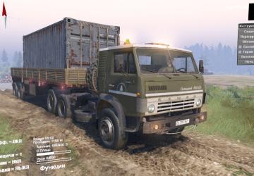 Мод Пак Камаз 5410 замена дефолта версия 1.0 для SpinTires (v03.03.16)