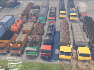 Мод Пак Камаз 6x4 версия 1 для SpinTires (v03.03.16)