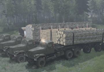 Мод Пак полуприцепов версия 2.0 для SpinTires (v03.03.16)