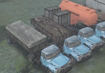 Мод Пак полуприцепов версия 3.0 для SpinTires (v03.03.16)