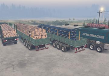 Мод Пак прицепов и полуприцепов версия 1 для SpinTires (v03.03.16 и выше)