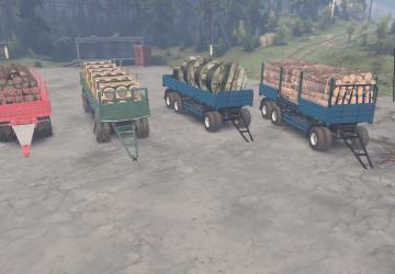 Мод Пак прицепов и полуприцепов версия 1 для SpinTires (v03.03.16 и выше)