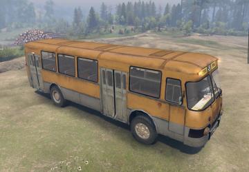 Мод Пак текстур для ЛиАЗ-677 версия 1 для SpinTires (v03.03.16)