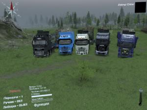 Мод Пак тягачей Европейцев версия 1.0 для SpinTires (v03.03.16)