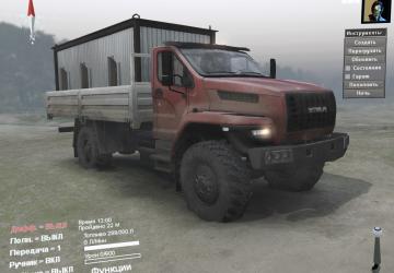 Мод Пак УРАЛ-NEXT для SpinTires (v03.03.16)