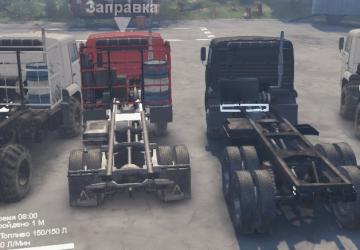 Мод Парк модов 1 (рамы и кабины) версия 1.1 для SpinTires (v03.03.16)