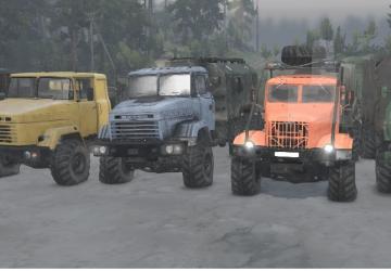 Мод Парк модов 1 (рамы и кабины) версия 1.2 для SpinTires (v03.03.16)